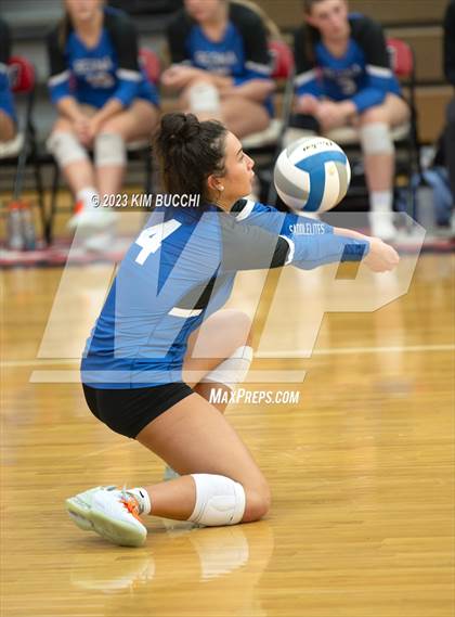 Thumbnail 1 in Regina vs St. Mary's Prep (CHSL Cardinal Quarterfinal) photogallery.