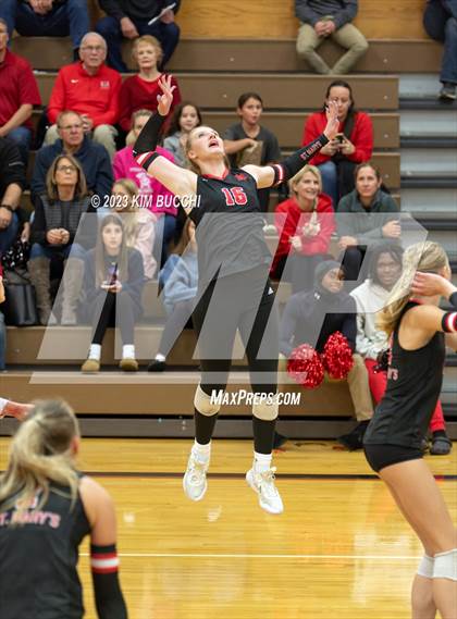 Thumbnail 3 in Regina vs St. Mary's Prep (CHSL Cardinal Quarterfinal) photogallery.