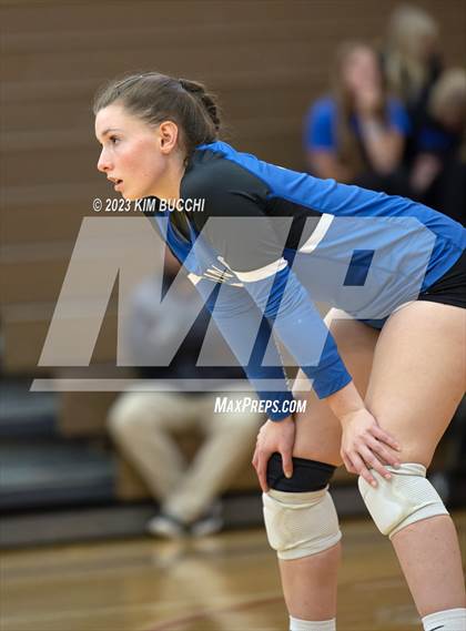 Thumbnail 1 in Regina vs St. Mary's Prep (CHSL Cardinal Quarterfinal) photogallery.