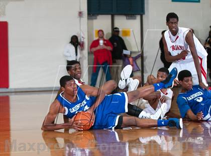 Thumbnail 1 in Garinger @ Olympic (NCHSAA 4A Playoff)  photogallery.