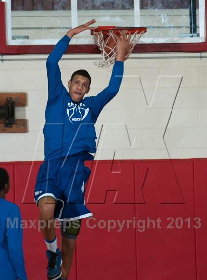 Thumbnail 3 in Garinger @ Olympic (NCHSAA 4A Playoff)  photogallery.