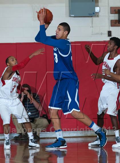 Thumbnail 3 in Garinger @ Olympic (NCHSAA 4A Playoff)  photogallery.