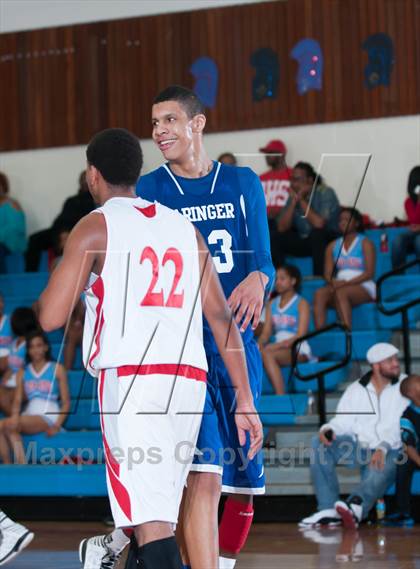 Thumbnail 3 in Garinger @ Olympic (NCHSAA 4A Playoff)  photogallery.