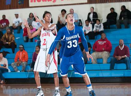 Thumbnail 3 in Garinger @ Olympic (NCHSAA 4A Playoff)  photogallery.