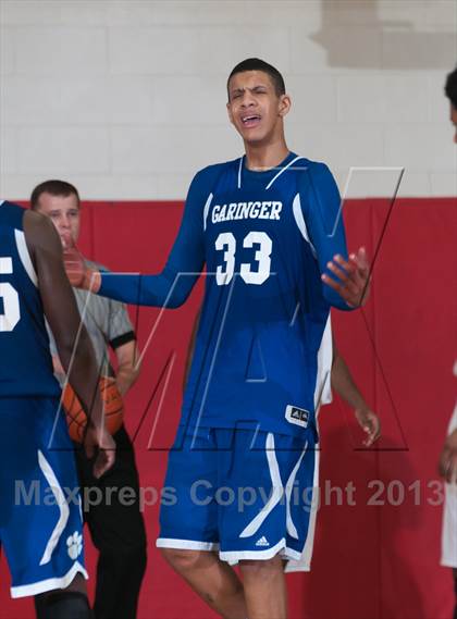 Thumbnail 3 in Garinger @ Olympic (NCHSAA 4A Playoff)  photogallery.