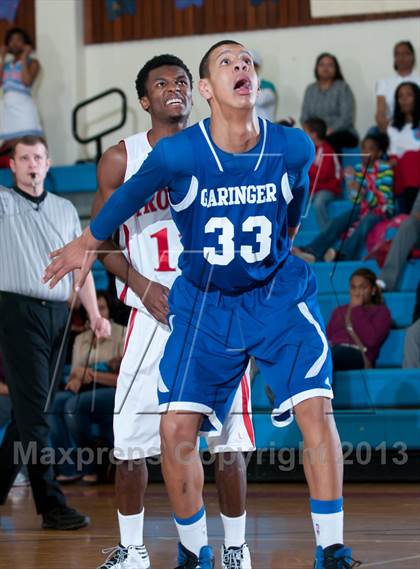 Thumbnail 2 in Garinger @ Olympic (NCHSAA 4A Playoff)  photogallery.