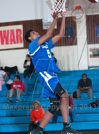 Thumbnail 3 in Garinger @ Olympic (NCHSAA 4A Playoff)  photogallery.