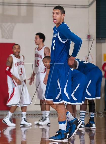 Thumbnail 3 in Garinger @ Olympic (NCHSAA 4A Playoff)  photogallery.