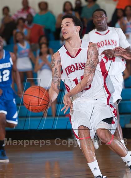 Thumbnail 2 in Garinger @ Olympic (NCHSAA 4A Playoff)  photogallery.