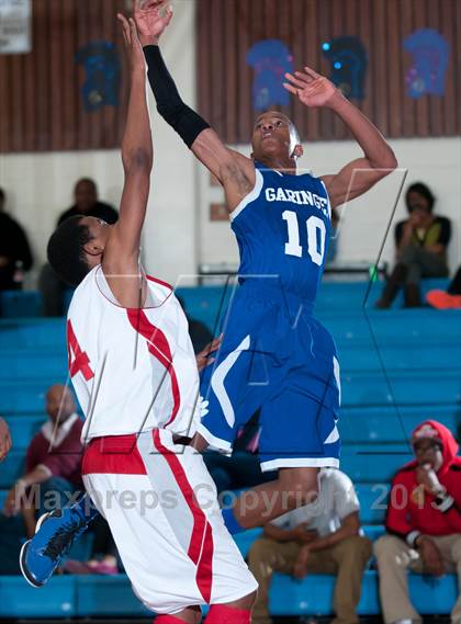 Thumbnail 2 in Garinger @ Olympic (NCHSAA 4A Playoff)  photogallery.