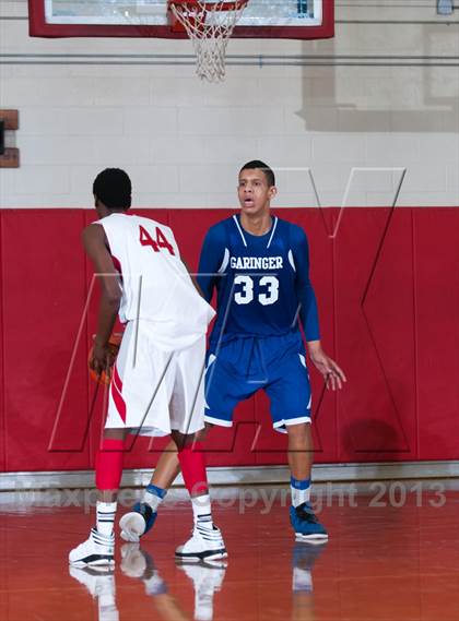Thumbnail 2 in Garinger @ Olympic (NCHSAA 4A Playoff)  photogallery.