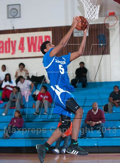 Thumbnail 1 in Garinger @ Olympic (NCHSAA 4A Playoff)  photogallery.