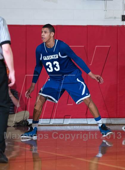 Thumbnail 1 in Garinger @ Olympic (NCHSAA 4A Playoff)  photogallery.