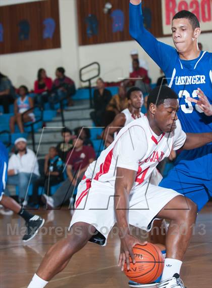Thumbnail 1 in Garinger @ Olympic (NCHSAA 4A Playoff)  photogallery.