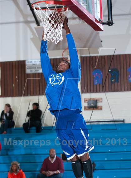 Thumbnail 2 in Garinger @ Olympic (NCHSAA 4A Playoff)  photogallery.