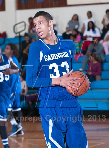 Thumbnail 1 in Garinger @ Olympic (NCHSAA 4A Playoff)  photogallery.