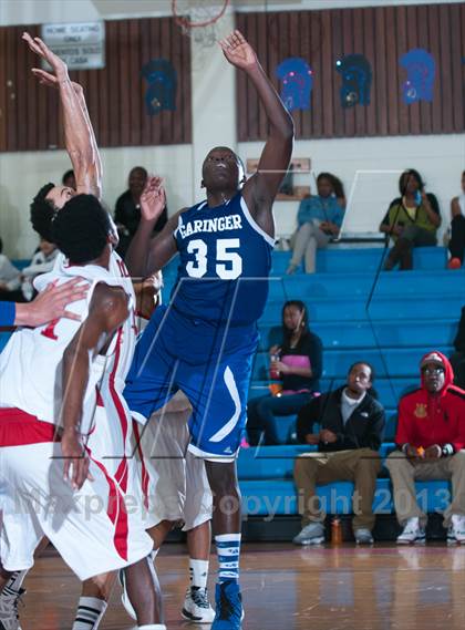 Thumbnail 3 in Garinger @ Olympic (NCHSAA 4A Playoff)  photogallery.