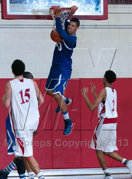 Thumbnail 1 in Garinger @ Olympic (NCHSAA 4A Playoff)  photogallery.