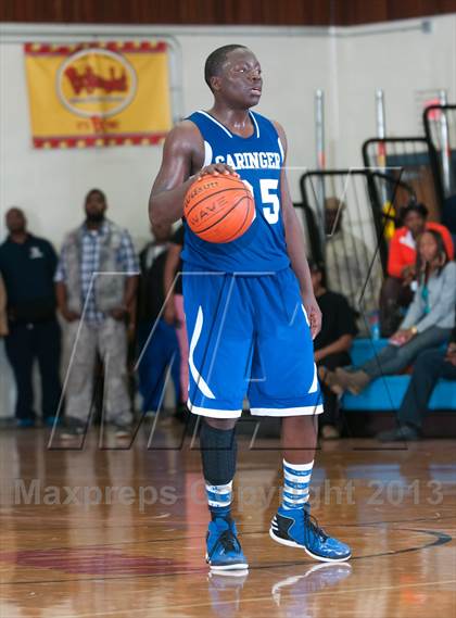 Thumbnail 1 in Garinger @ Olympic (NCHSAA 4A Playoff)  photogallery.