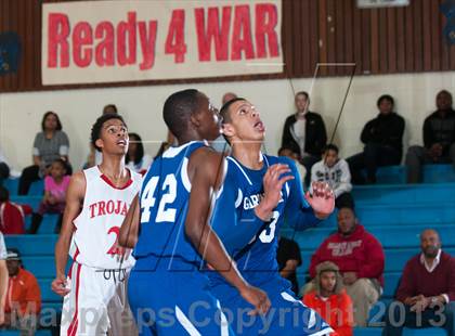 Thumbnail 3 in Garinger @ Olympic (NCHSAA 4A Playoff)  photogallery.