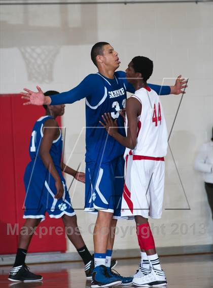 Thumbnail 3 in Garinger @ Olympic (NCHSAA 4A Playoff)  photogallery.