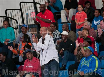 Thumbnail 1 in Garinger @ Olympic (NCHSAA 4A Playoff)  photogallery.