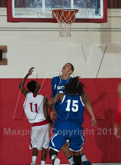 Thumbnail 1 in Garinger @ Olympic (NCHSAA 4A Playoff)  photogallery.