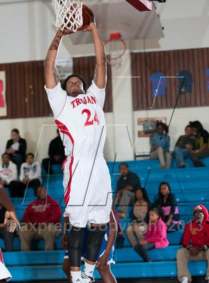 Thumbnail 3 in Garinger @ Olympic (NCHSAA 4A Playoff)  photogallery.