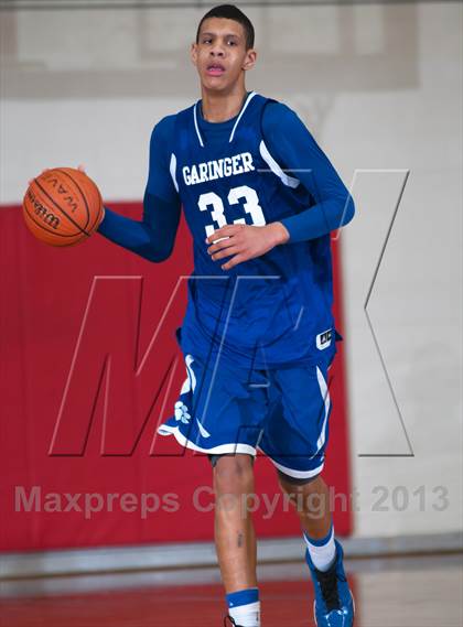 Thumbnail 2 in Garinger @ Olympic (NCHSAA 4A Playoff)  photogallery.