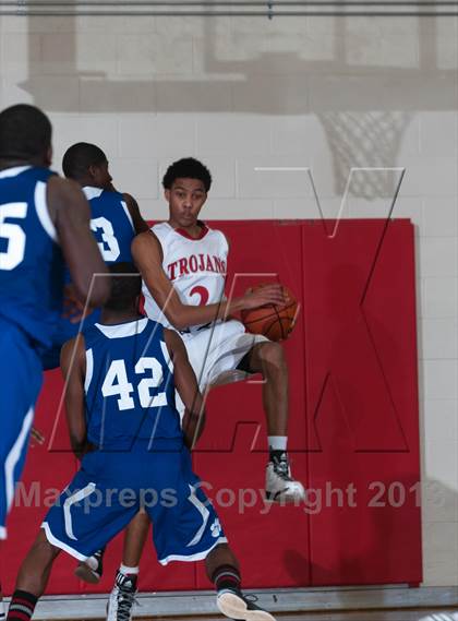 Thumbnail 2 in Garinger @ Olympic (NCHSAA 4A Playoff)  photogallery.
