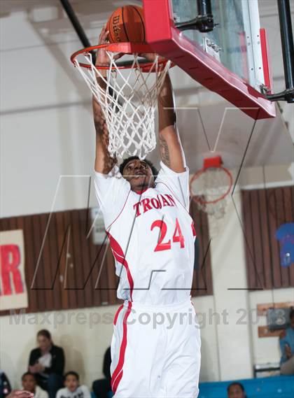 Thumbnail 1 in Garinger @ Olympic (NCHSAA 4A Playoff)  photogallery.