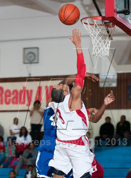 Thumbnail 3 in Garinger @ Olympic (NCHSAA 4A Playoff)  photogallery.