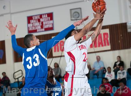 Thumbnail 1 in Garinger @ Olympic (NCHSAA 4A Playoff)  photogallery.