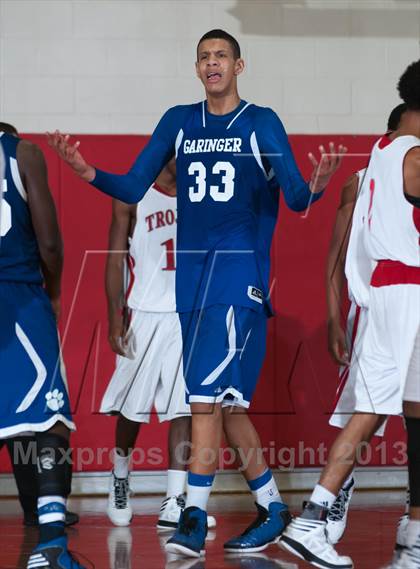Thumbnail 2 in Garinger @ Olympic (NCHSAA 4A Playoff)  photogallery.