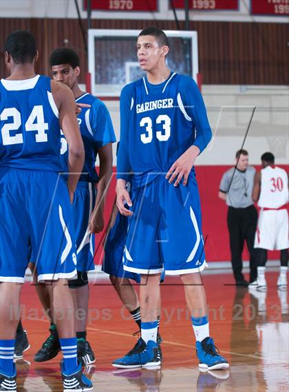 Thumbnail 2 in Garinger @ Olympic (NCHSAA 4A Playoff)  photogallery.