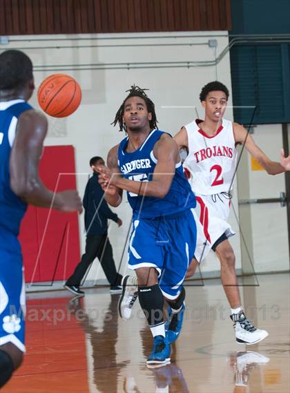 Thumbnail 3 in Garinger @ Olympic (NCHSAA 4A Playoff)  photogallery.