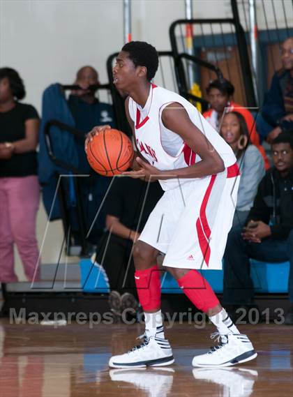 Thumbnail 1 in Garinger @ Olympic (NCHSAA 4A Playoff)  photogallery.