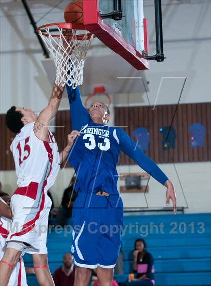 Thumbnail 2 in Garinger @ Olympic (NCHSAA 4A Playoff)  photogallery.