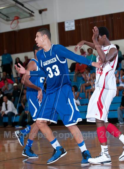 Thumbnail 2 in Garinger @ Olympic (NCHSAA 4A Playoff)  photogallery.