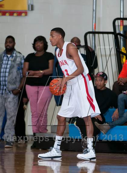 Thumbnail 2 in Garinger @ Olympic (NCHSAA 4A Playoff)  photogallery.