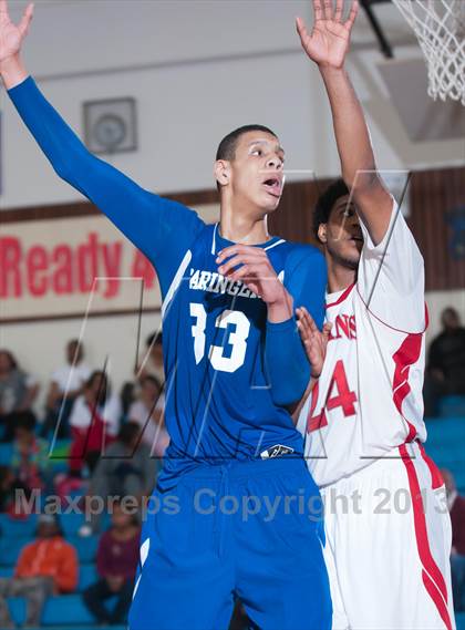 Thumbnail 3 in Garinger @ Olympic (NCHSAA 4A Playoff)  photogallery.