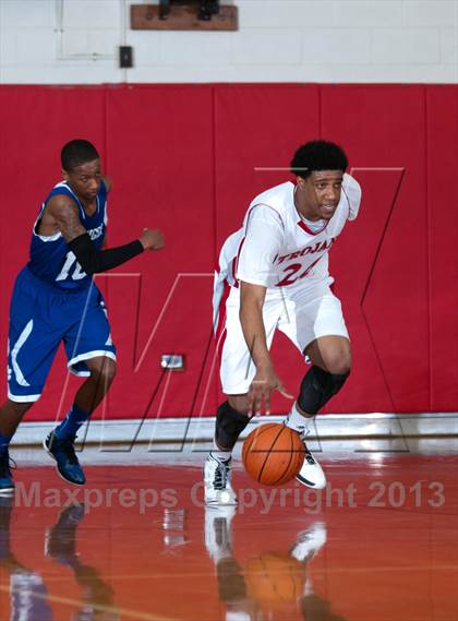 Thumbnail 3 in Garinger @ Olympic (NCHSAA 4A Playoff)  photogallery.