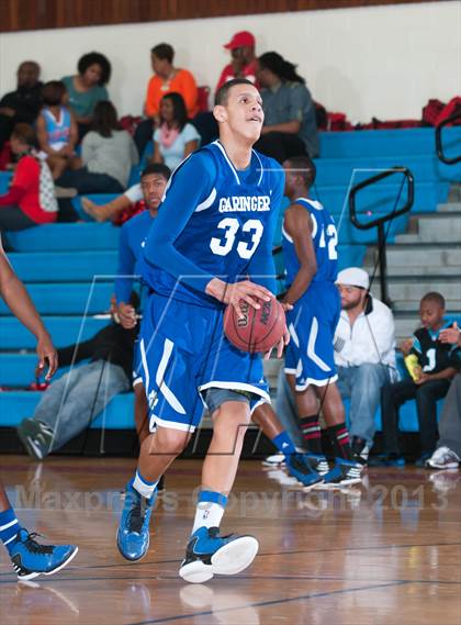 Thumbnail 2 in Garinger @ Olympic (NCHSAA 4A Playoff)  photogallery.