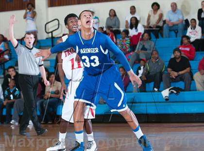Thumbnail 1 in Garinger @ Olympic (NCHSAA 4A Playoff)  photogallery.