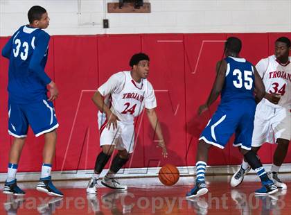 Thumbnail 3 in Garinger @ Olympic (NCHSAA 4A Playoff)  photogallery.