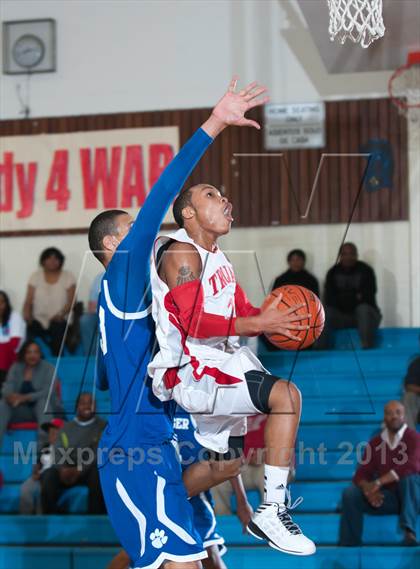 Thumbnail 1 in Garinger @ Olympic (NCHSAA 4A Playoff)  photogallery.