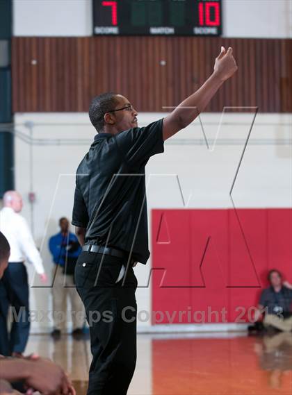 Thumbnail 3 in Garinger @ Olympic (NCHSAA 4A Playoff)  photogallery.
