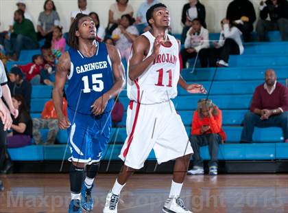 Thumbnail 2 in Garinger @ Olympic (NCHSAA 4A Playoff)  photogallery.