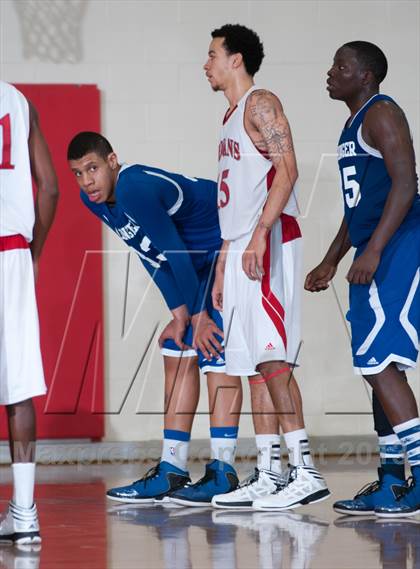 Thumbnail 1 in Garinger @ Olympic (NCHSAA 4A Playoff)  photogallery.
