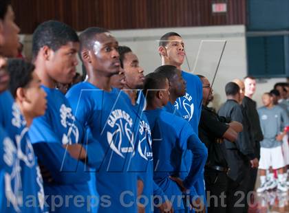 Thumbnail 3 in Garinger @ Olympic (NCHSAA 4A Playoff)  photogallery.